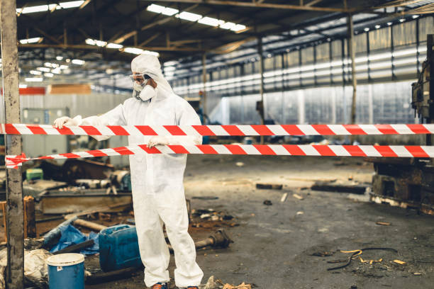Professional Odor Removal technician working in Strasburg, VA